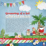 A digital scrapbooking layout by Jacinda using Sunny Holidays by lliella designs