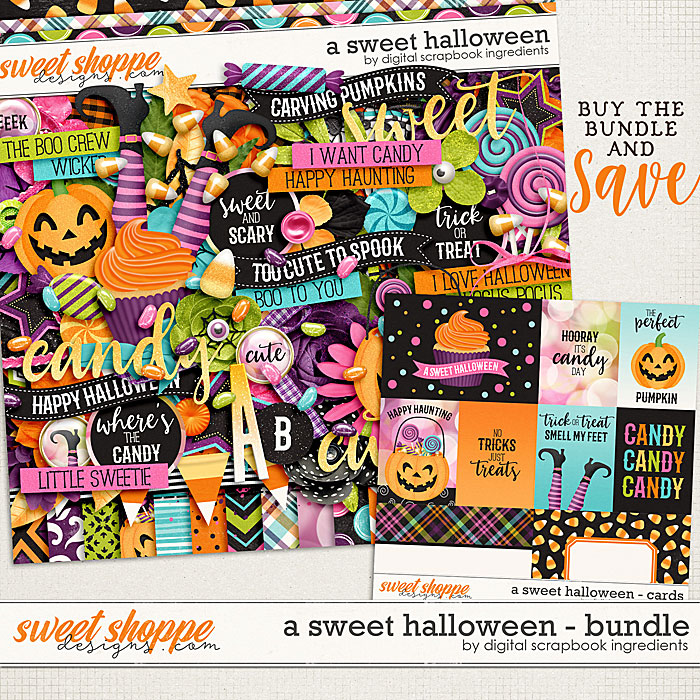 A Sweet Halloween Bundle by Digital Scrapbook Ingredients