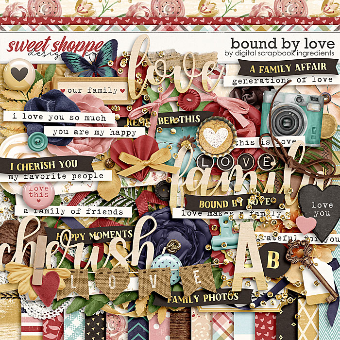 Buy Love, Friendship & Memories Scrapbook Kit