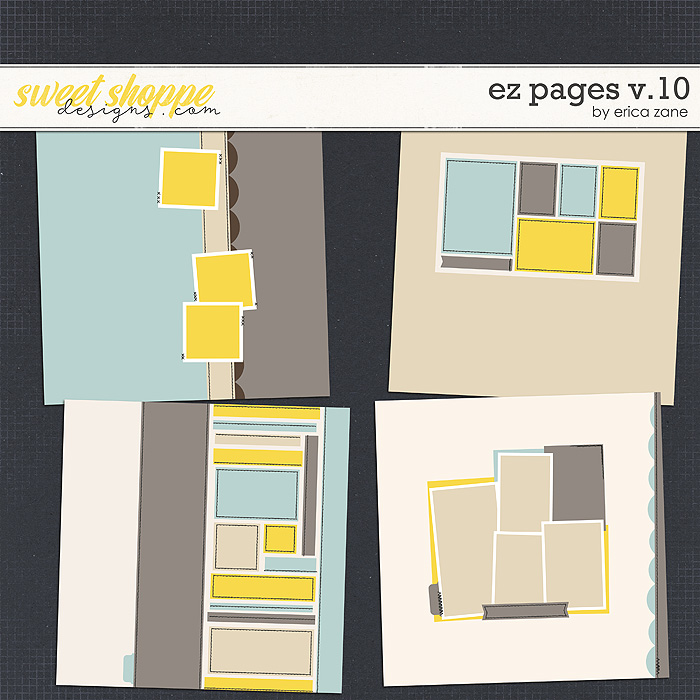 EZ Pages v.10 Templates by Erica Zane