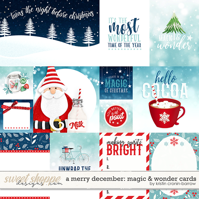 A Merry December: Magic & Wonder Cards by Kristin Cronin-Barrow