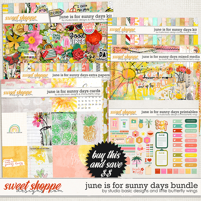 June Is For Sunny Days Bundle by Studio Basic
