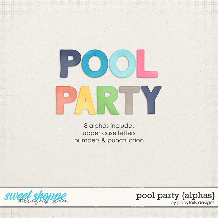 Pool Party Alphas by Ponytails