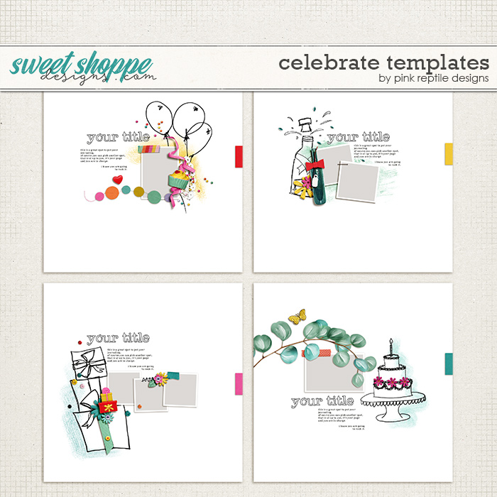 Celebrate Templates by Pink Reptile Designs
