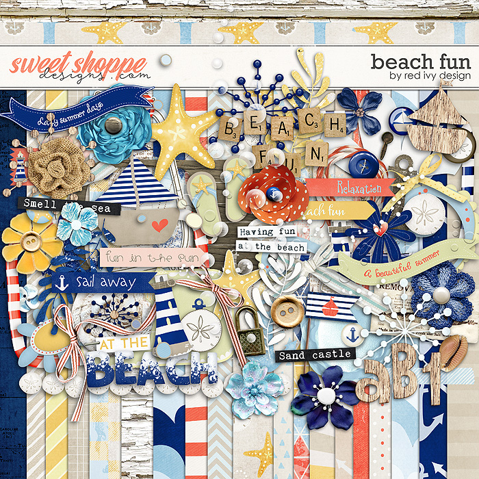 Beach Fun by Red Ivy Design