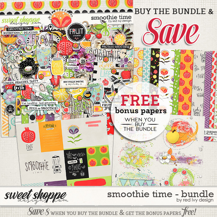 Smoothie Time - Bundle by Red Ivy Design