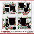 Cindy's Layered Templates - Set 280: In the Pocket 4 - Christmas by Cindy Schneider
