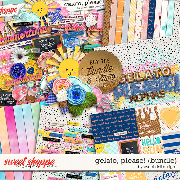 Gelato, please! {bundle} by Sweet Doll designs