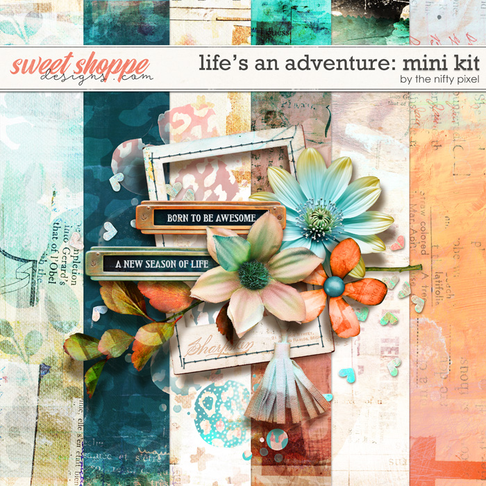 LIFE’S AN ADVENTURE | MINI KIT by The Nifty Pixel