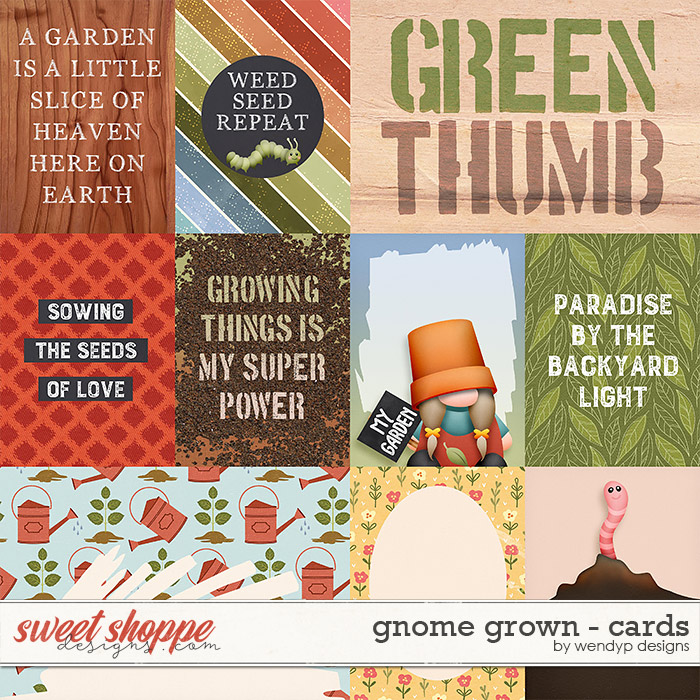 Gnome grown - cards by WendyP Designs