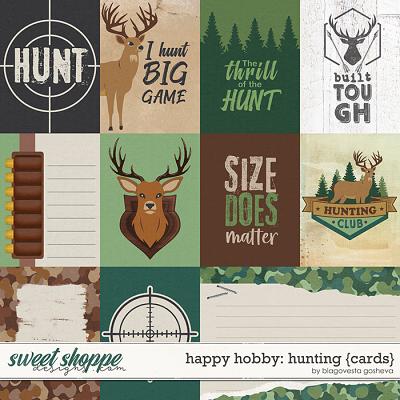 Happy Hobby: Hunting {cards} by Blagovesta Gosheva