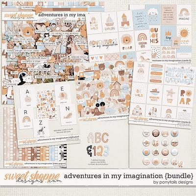 Adventures In My Imagination Bundle by Ponytails