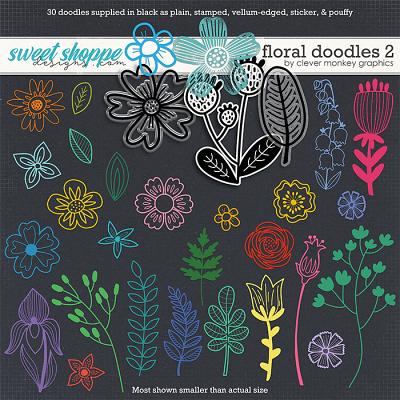 Floral Doodles 2 by Clever Monkey Graphics