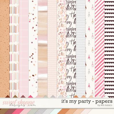 It's My Party | Papers - by Kris Isaacs Designs