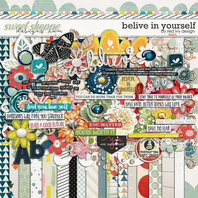 Believe In Yourself by Red Ivy Design