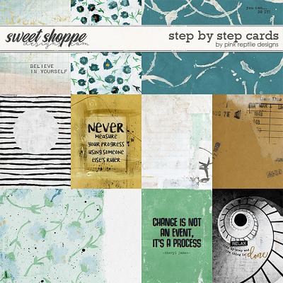 Step By Step Cards by Pink Reptile Designs