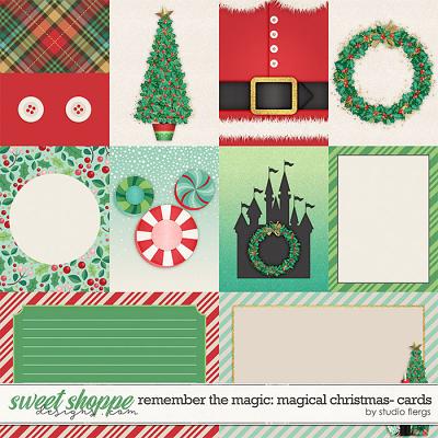Remember the Magic: MAGICAL CHRISTMAS- CARDS by Studio Flergs