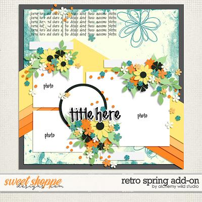 Retro Spring Add-On Layered Template by Amber