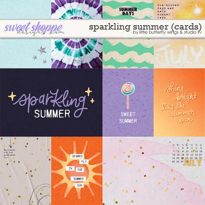 Sparkling Summer (cards) by Little Butterfly Wings & Studio Liv