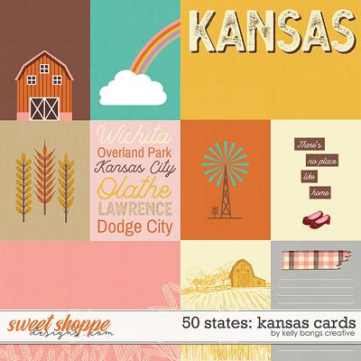50 States: Kansas Cards by Kelly Bangs Creative