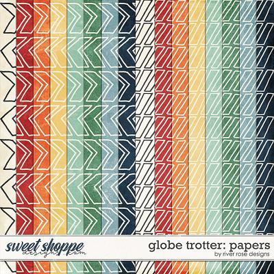Globe Trotter: Papers by River Rose Designs