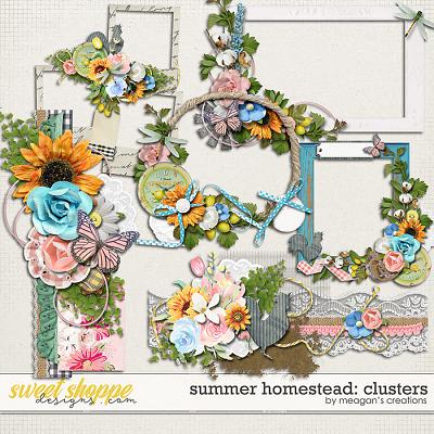 Summer Homestead: Clusters by Meagan's Creations