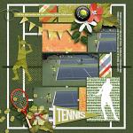 Quite Sporintg: Tennis and Pickleball by Connection Keeping Digital Art Layout Mamabee
