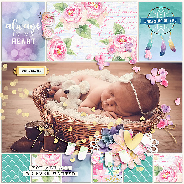 The Papoose Mamoose: Baby Scan / Ultrasound Scrapbook Page