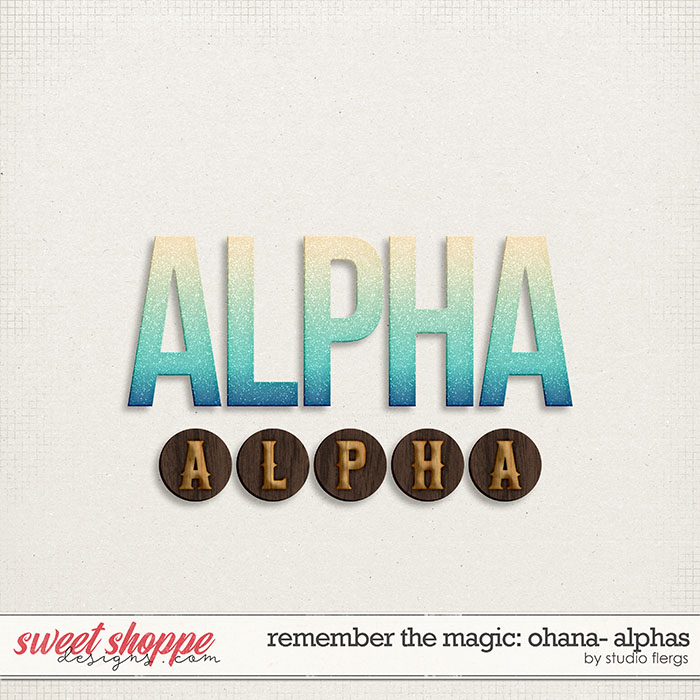 Remember the Magic: OHANA- COLLECTION & *FWP* by Studio Flergs