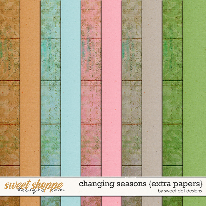 Changing Seasons {+papers} by Sweet Doll designs