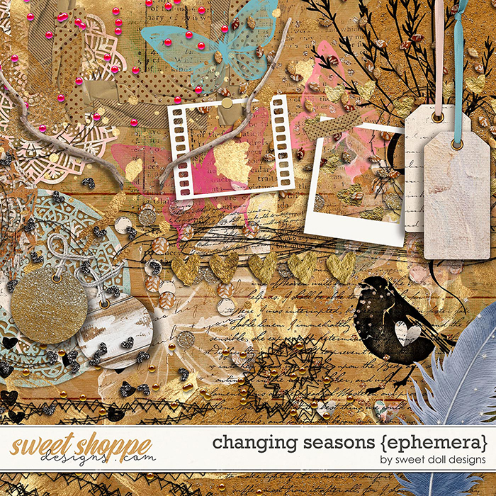 Changing Seasons {+ephemera} by Sweet Doll designs 