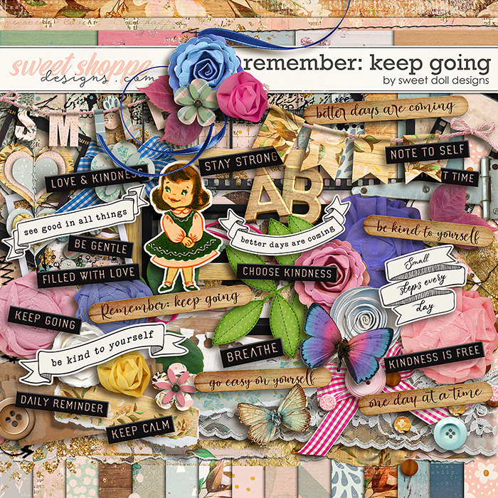 Remember: Keep Going kit by Sweet Doll designs