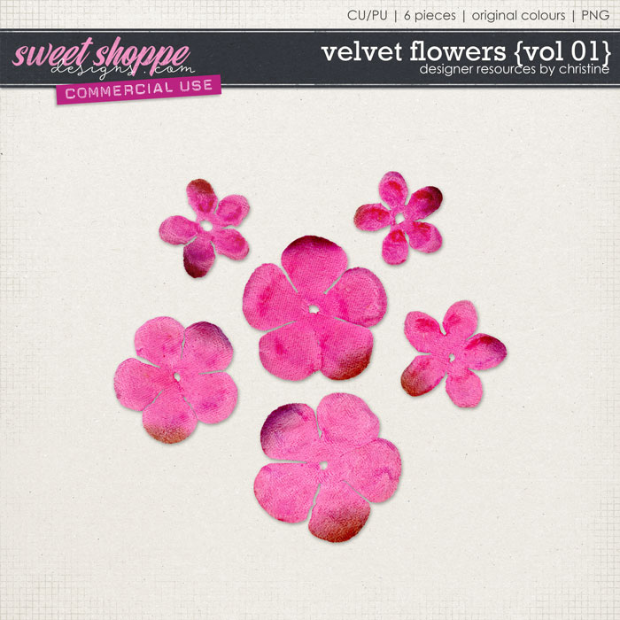 Velvet Flowers {Vol 01} by Christine Mortimer