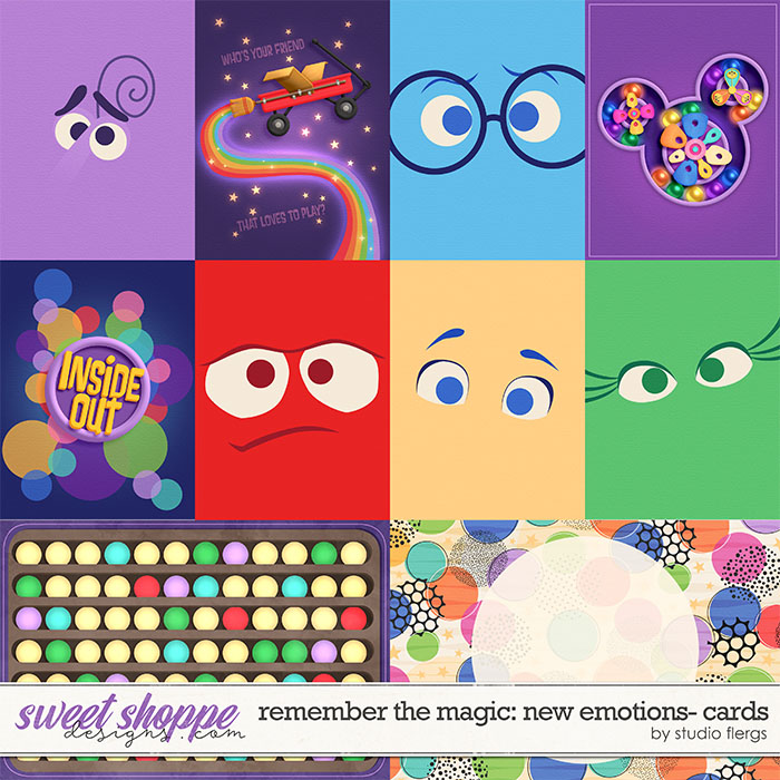 Remember the Magic: NEW EMOTIONS- CARDS by Studio Flergs