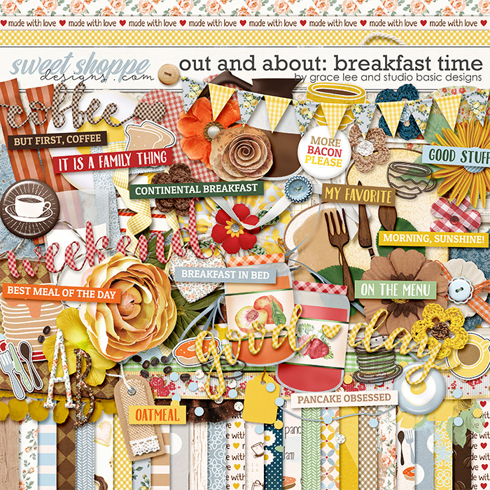 Out and About: Breakfast Time Kit by Grace Lee and Studio Basic Designs