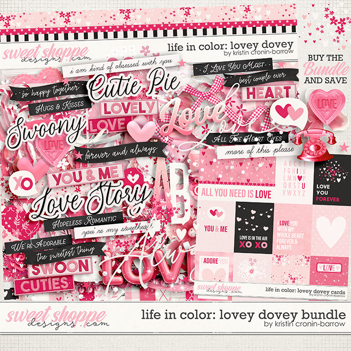 Life in Color: Lovey Dovey Bundle by Kristin Cronin-Barrow
