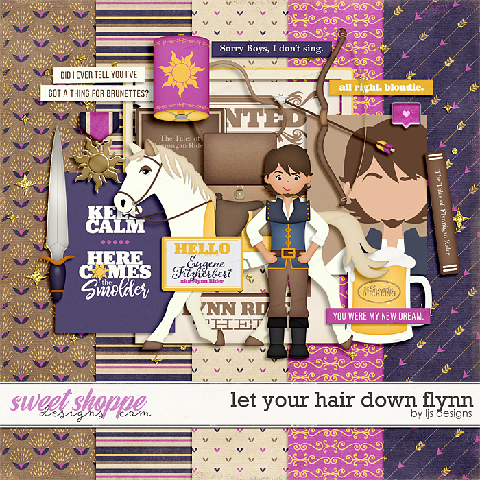 Let Your Hair Down Flynn by LJS Designs  