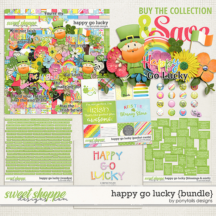 Happy Go Lucky Bundle by Ponytails