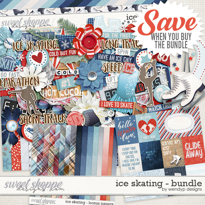 Ice skating - Bundle by WendyP Designs