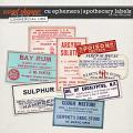 CU EPHEMERA | APOTHECARY LABELS V.1 by The Nifty Pixel