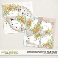 Sweet Starters Vol 4 Half Pack Layered Templates by Amber
