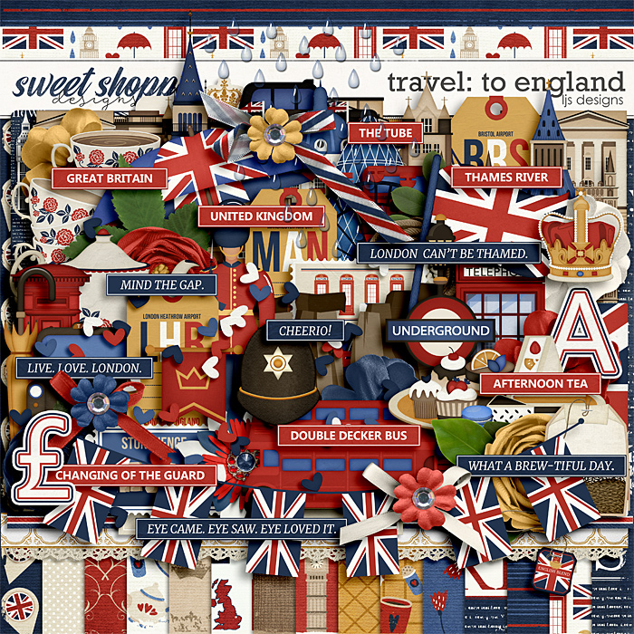 Travel: To England by LJS Designs 
