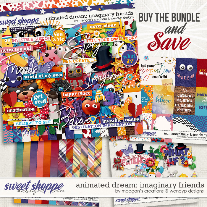 Animated Dream: Imaginary friends - Bundle by Meagan's Creations & WendyP Designs