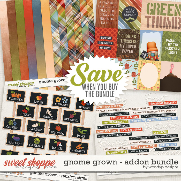 Gnome grown - addon Bundle by WendyP Designs