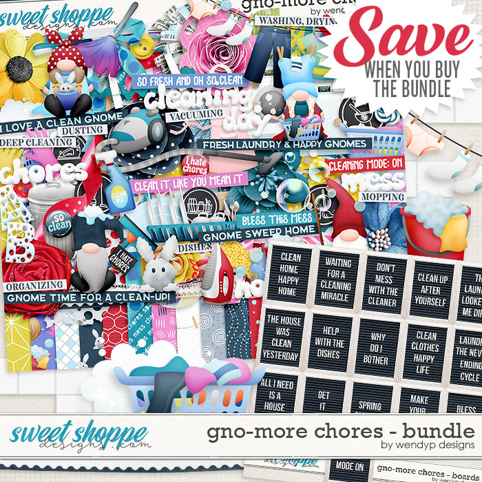 Gno-more chores - Bundle by WendyP designs