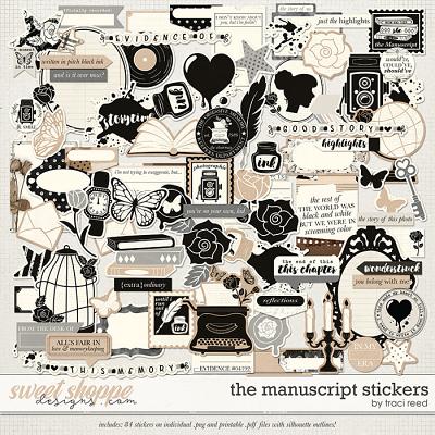The Manuscript Stickers by Traci Reed