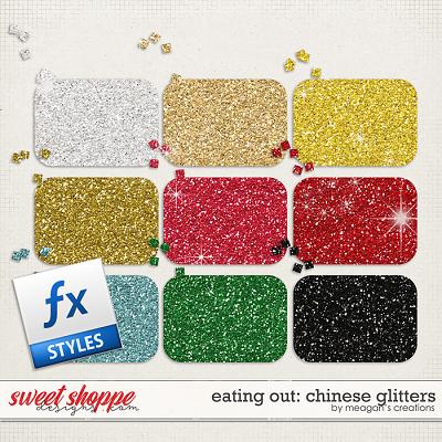 Eating Out: Chinese Glitters by Meagan's Creations