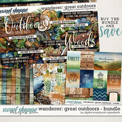 Wanderer: Great Outdoors Bundle by Digital Scrapbook Ingredients
