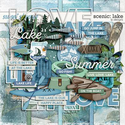 Scenic: Lake by LJS Designs  