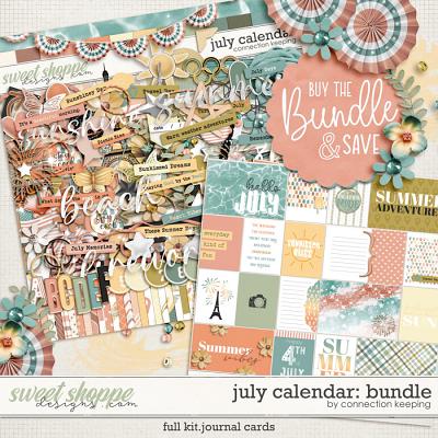 July Calendar Bundle by Connection Keeping